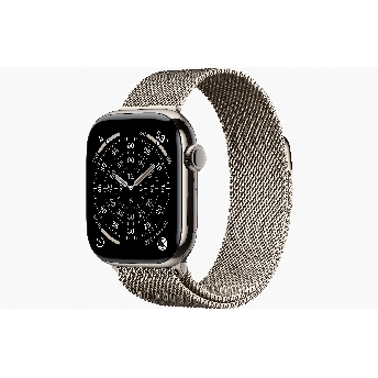 Умные часы Apple Watch Series 11 46 мм, Natural Titanium Case, Natural Milanese Loop, S/M