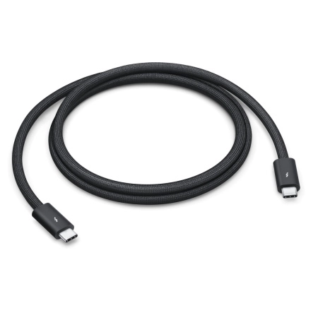 Apple Thunderbolt 5 (USB-C) Pro Cable, 1 м, черный (MC9C4ZM/A)