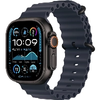 Apple Watch Ultra 2 2024 49 мм, Black Titanium Case with Navy Ocean Band