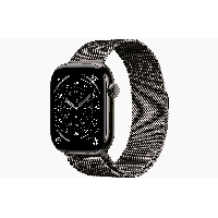 Apple Watch Series 11 46 мм, Slate Titanium Case, Slate Milanese Loop, M/L