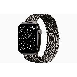 Умные часы Apple Watch Series 11 46 мм, Slate Titanium Case, Slate Milanese Loop, M/L