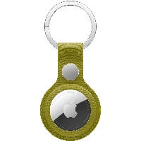 Брелок для Apple AirTag FineWoven Key Ring, Chartreuse