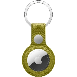Брелок для Apple AirTag FineWoven Key Ring, Chartreuse