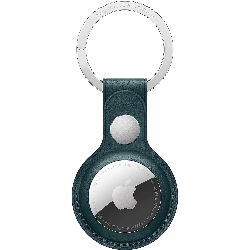 Брелок для Apple AirTag Leather Key Ring, Baltic Blue 