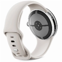 Умные часы Google Pixel Watch 4 45 мм WiFi, Porcelain, бежевый 