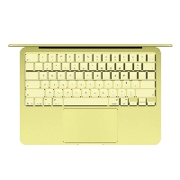 Apple MacBook Neo 13" (A18 Pro, 6C СPU/5С GPU, 2026), MHFE4, 8/512 Гб, желтый цитрус