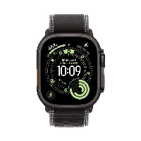 Apple Watch Ultra 3 49 мм, Black Titanium Case with Black/Charcoal Trail Loop (M/L)