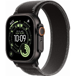 Умные часы Apple Watch Ultra 3 49 мм, Black Titanium Case with Black/Charcoal Trail Loop (S/M)