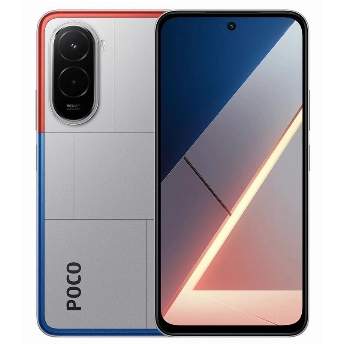 Смартфон Xiaomi Poco M7, 6/128 GB, Silver, серебристый