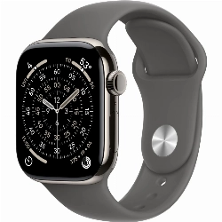 Умные часы Apple Watch Series 11 42 мм, M/L 140-245 мм, Natural Aluminum Case, Stone Gray Sport Band