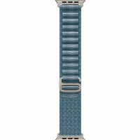 Apple Watch Ultra 3 49 мм, Natural Titanium Light Blue Alpine Loop M
