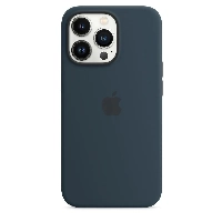 Apple iPhone 13 Pro Silicone Case, Abyss Blue, синий