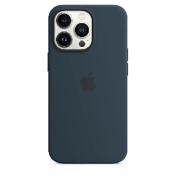 Чехол Apple iPhone 13 Pro Silicone Case, Abyss Blue, синий