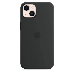 Чехол Apple iPhone 13 Silicone Case, Midnight, черный
