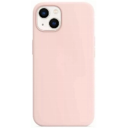 Чехол Apple iPhone 13 Silicone Case, Chalk Pink, розовый