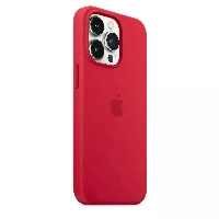 Apple iPhone 13 Pro Silicone Case, Red, красный