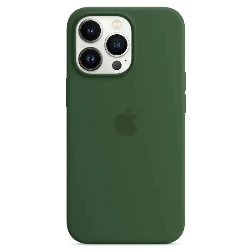 Чехол Apple iPhone 13 Pro Silicone Case, Clover, зеленый