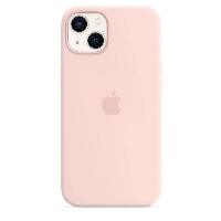 Apple iphone 13 mini Silicone Case, Chalk Pink, розовый