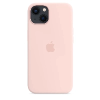 Apple iphone 13 mini Silicone Case, Chalk Pink, розовый