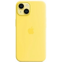 Apple iphone 14 Silicone Case, Canary Yellow, канареечный желтый