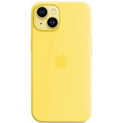 Чехол Apple iphone 14 Silicone Case, Canary Yellow, канареечный желтый