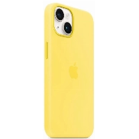 Apple iphone 14 Silicone Case, Canary Yellow, канареечный желтый