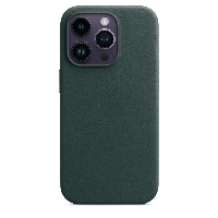 Apple iphone 14 Pro Max Leather Case, Forest Green, зеленый