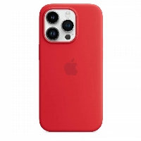  Apple iphone 14 Pro Silicone Case, Red, красный