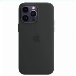 Чехол Apple iphone 14 Pro Silicone Case, Midnight, черный