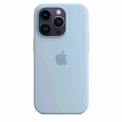 Чехол Apple iphone 14 Pro Silicone Case, Sky, голубой