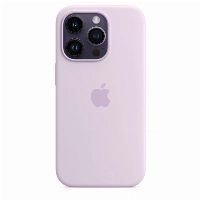  Apple iphone 14 Pro Silicone Case, Lilac, лиловый