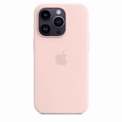 Чехол Apple iphone 14 Pro Silicone Case, Chalk Pink, розовый