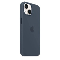 Apple iphone 14 Plus Silicone Case, Storm blue, синий