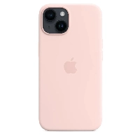 Apple iphone 14 Plus Silicone Case, Chalk Pink, розовый