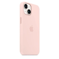 Apple iphone 14 Plus Silicone Case, Chalk Pink, розовый