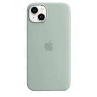 Apple iphone 14 Plus Silicone Case, Succulent, зеленый