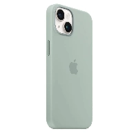 Apple iphone 14 Plus Silicone Case, Succulent, зеленый