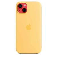 Apple iphone 14 Plus Silicone Case, Sunglow, желтый