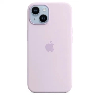 Apple iphone 14 Silicone Case, Lilac, лиловый