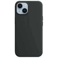 Apple iphone 14 Silicone Case, Midnight, черный