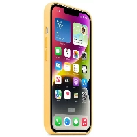 Apple iphone 14 Silicone Case, Sunglow, желтый
