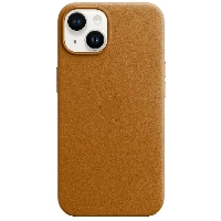 Apple iPhone 13 mini Leather Case, Golden Brown, коричневый
