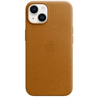 Чехол Apple iPhone 13 Leather Case, Golden Brown, коричневый