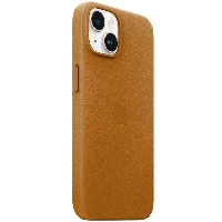 Apple iPhone 13 mini Leather Case, Golden Brown, коричневый