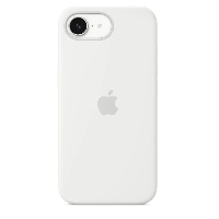 Iphone 16e Silicone Case, White, белый