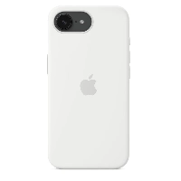 Iphone 16e Silicone Case, White, белый