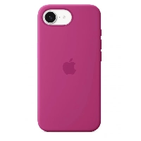 Iphone 16e Silicone Case, Fuchsia, розовый