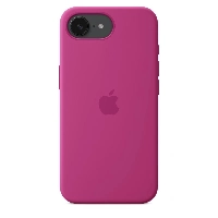  Iphone 16e Silicone Case, Fuchsia, розовый
