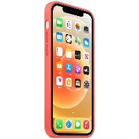 Iphone 12 Pro Max Silicone Case, Pink Citrus, розовый