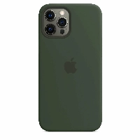 Iphone 12 Pro Max Silicone Case, Cyprus Green, зеленый